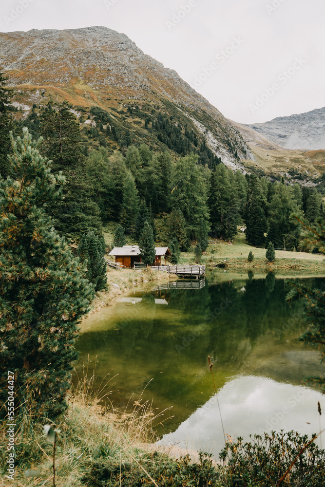 Hütte in den Zillertaler Alpen Hütte in den Zillertaler Alpen