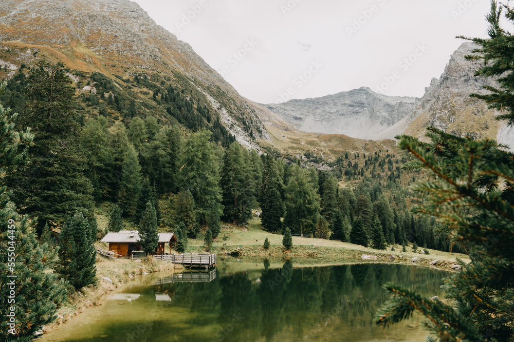 Hütte in den Zillertaler Alpen