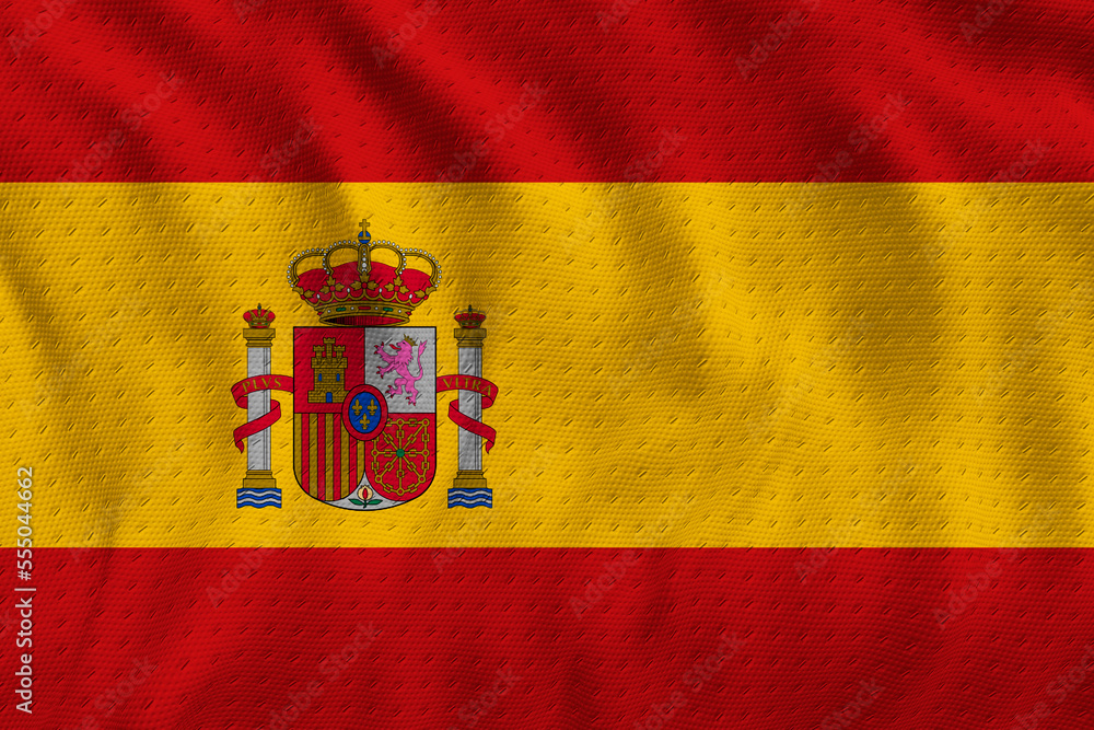 National flag  of España. Background  with flag  of España