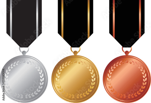 金銀銅のメダルセット