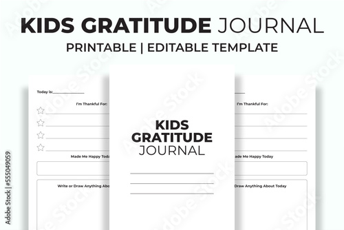 kids gratitude journal