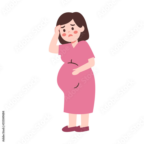 Sick Pregnant Woman 