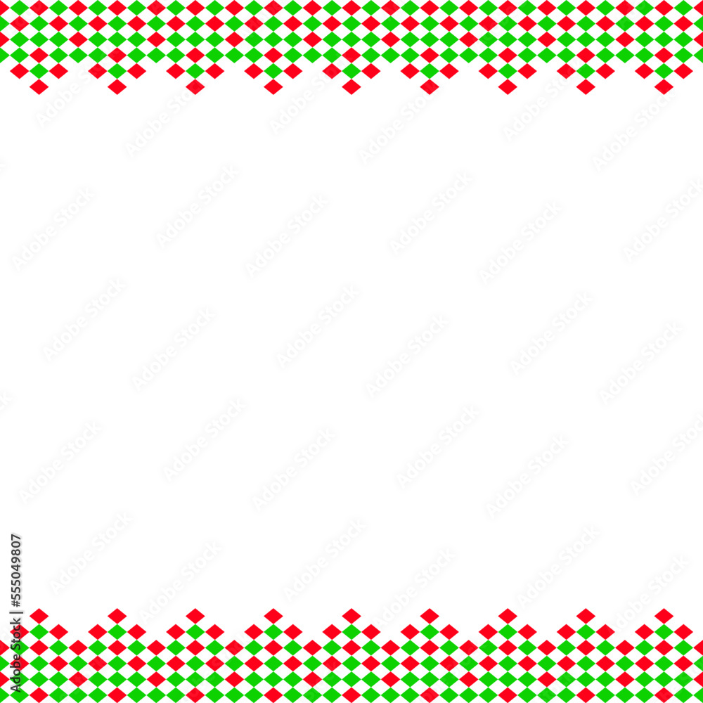 custom made wallpaper toronto digitalVector - Retro Christmas border.
