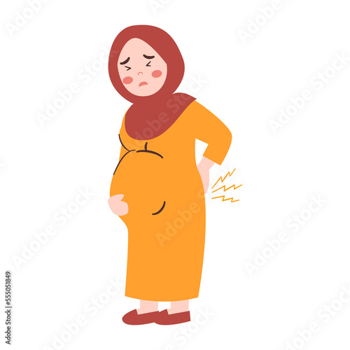 Sick Pregnant Woman