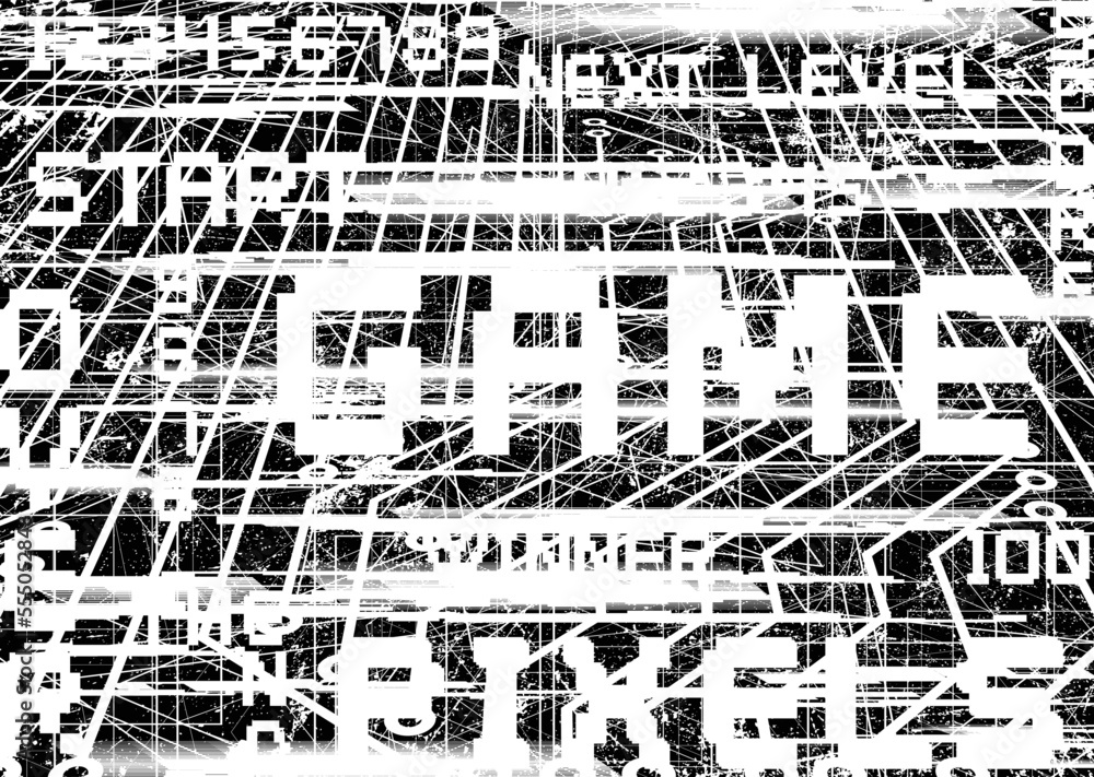 Grunge urban background texture. Vector. Textured banner . Futuristic digital background. Grungy effect . Abstract,splattered , dirty,cyber punk poster for your design. Grunge urban background texture. Vector. Textured banner . Futuristic digital background. Grungy effect . Abstract,splattered , dirty,cyber punk poster for your design.