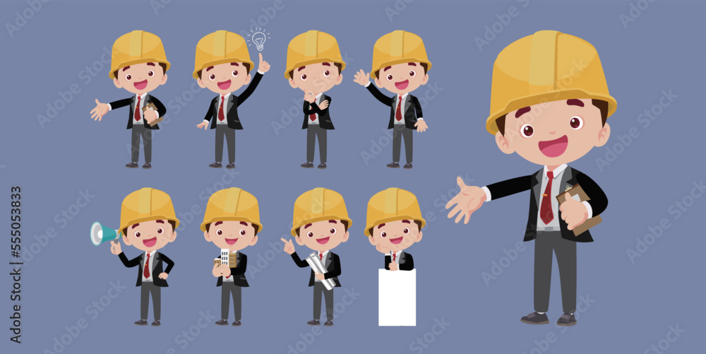 People Set - Profession - Engineer People Set - Profession - Engineer