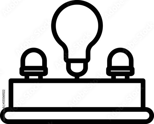 Electricity power Vector Icon
