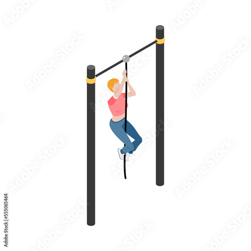 Street Workout Rope Composition
