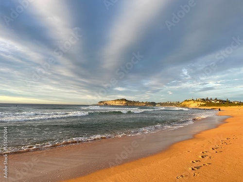 beach at sunset