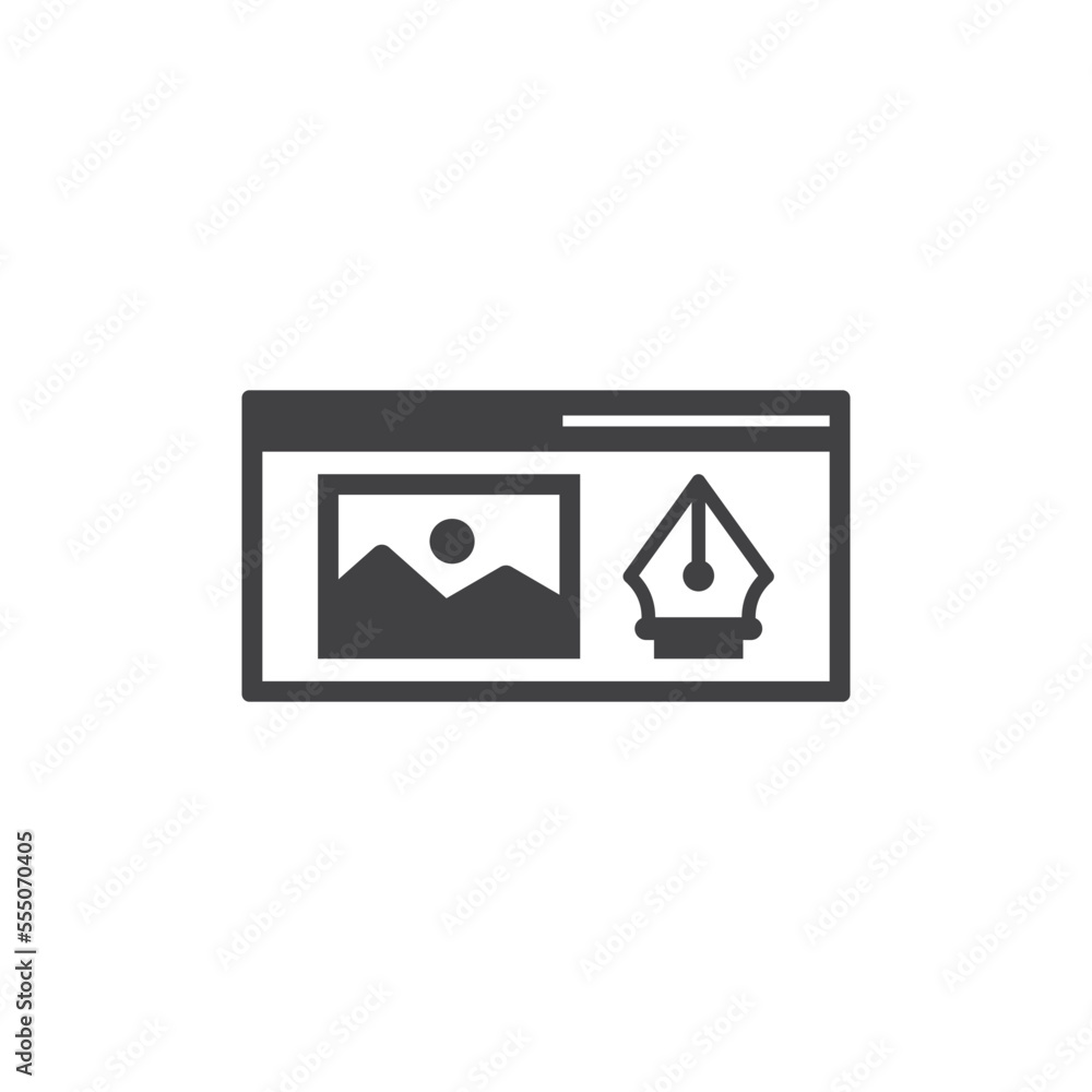 Web Design Icon Web Design Icon