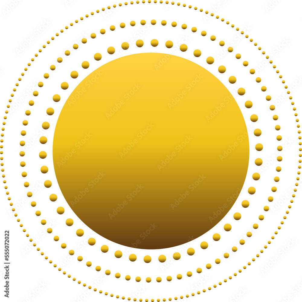 luxury gold ornament