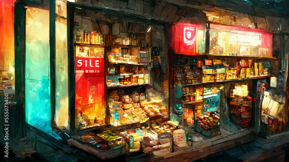 Fototapeta premium _04ファンタジーイラスト背景