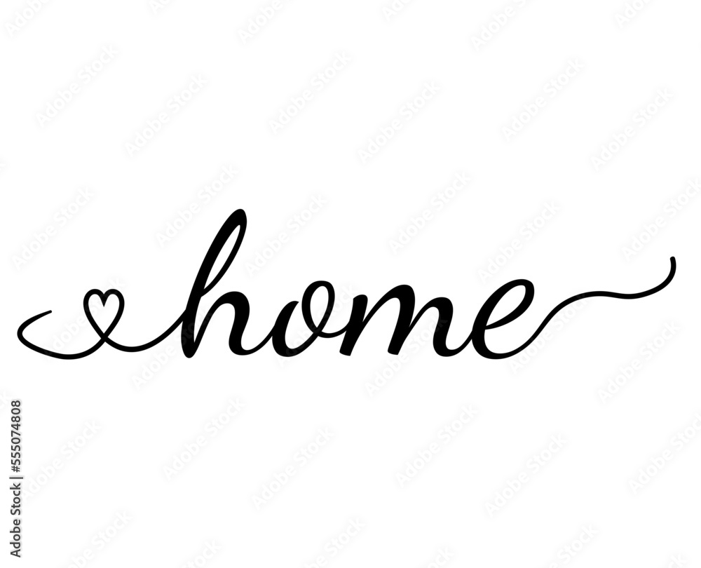 Home Script Svg, Fancy Home Svg Home Script Svg, Fancy Home Svg