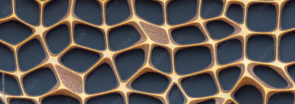 abstract honeycomb background, generative ai illustration abstract honeycomb background, generative ai illustration