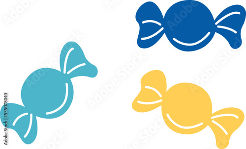 Sweets flat icon Traditional Jewish holiday candies