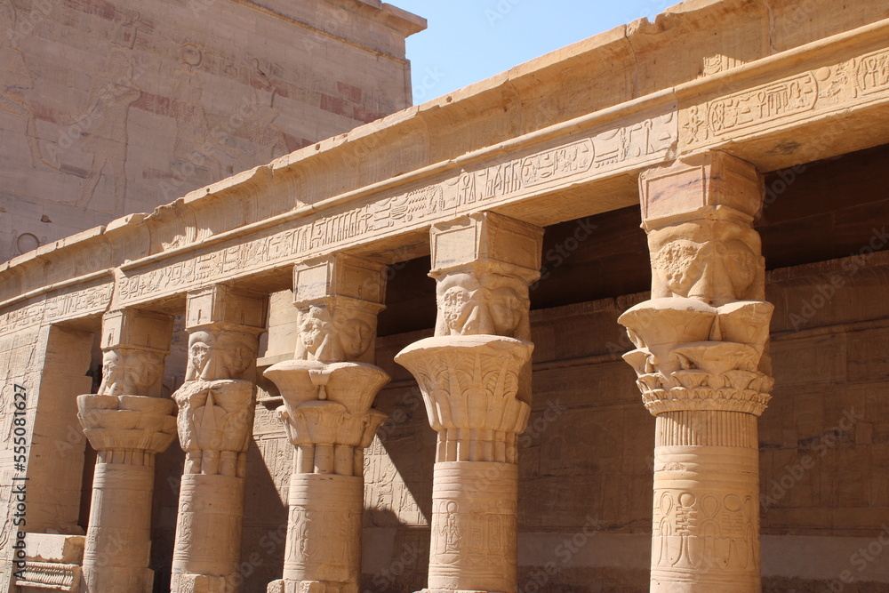 Fototapeta premium Temple of Isis on Philae Island, Aswan, Egypt