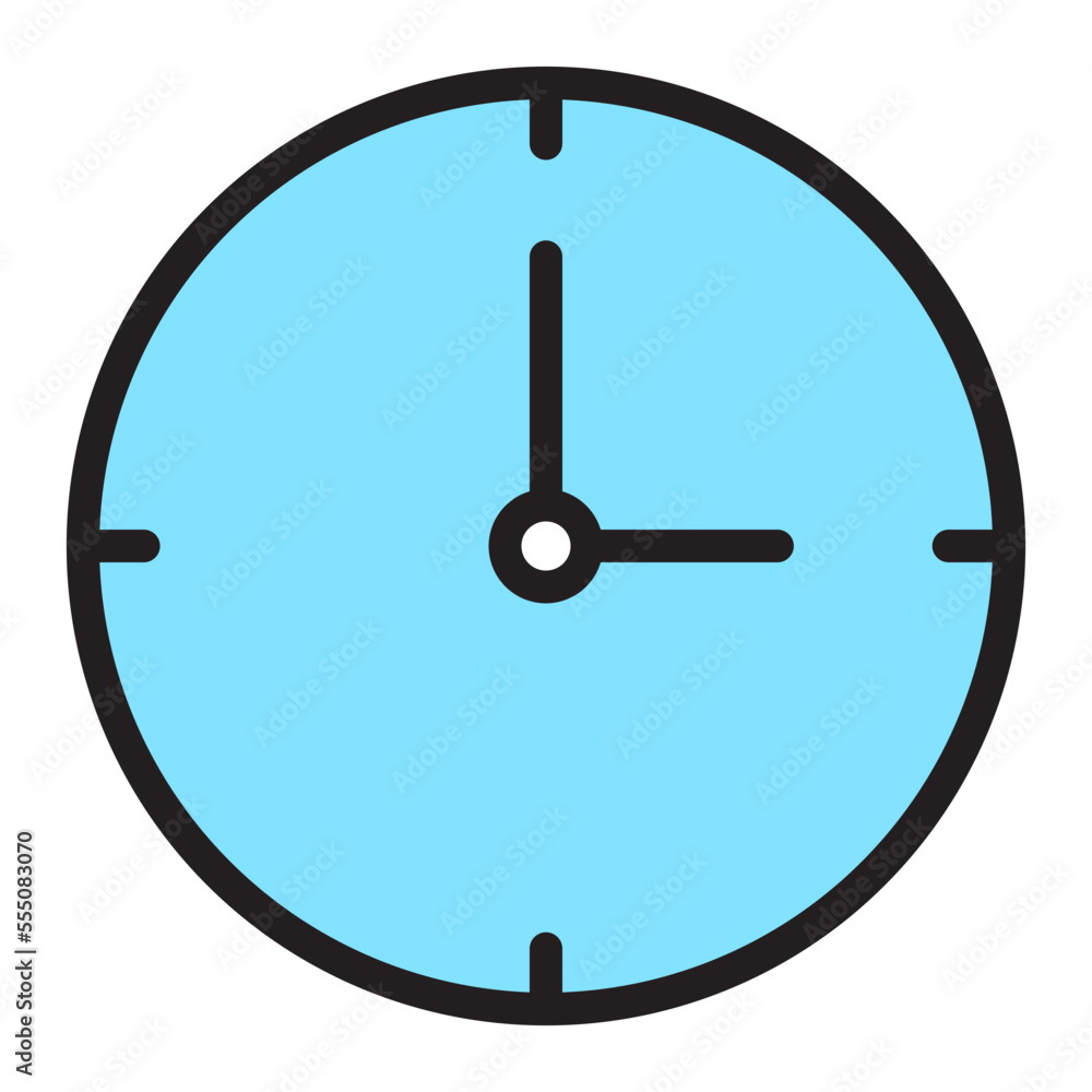 Illustration of Stopwatch design Icon Illustration of Stopwatch design Icon
