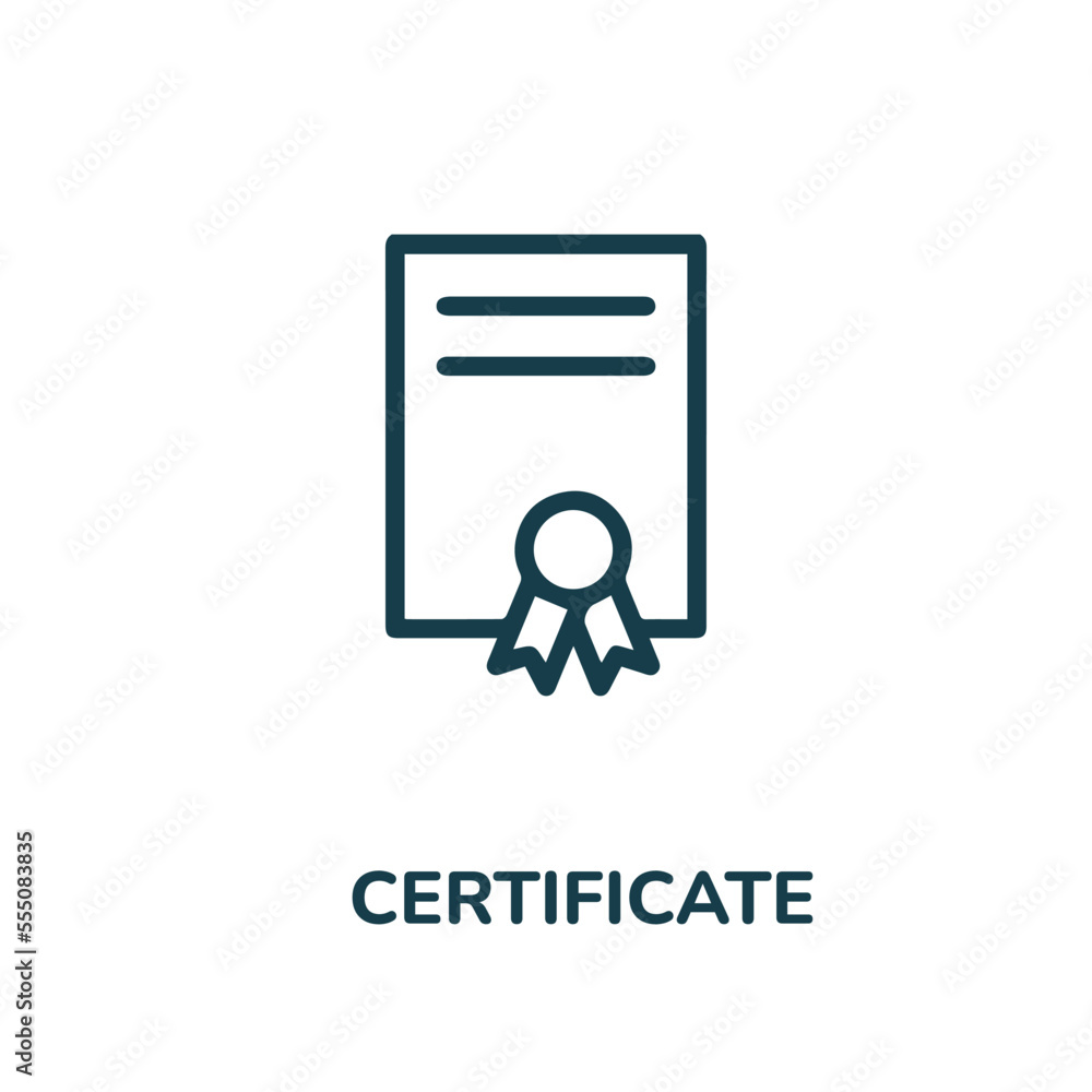 certificate icon vector. achievement icon vector symbol illustration. modern simple vector icon for your design. diploma icon vector certificate icon vector. achievement icon vector symbol illustration. modern simple vector icon for your design. diploma icon vector
