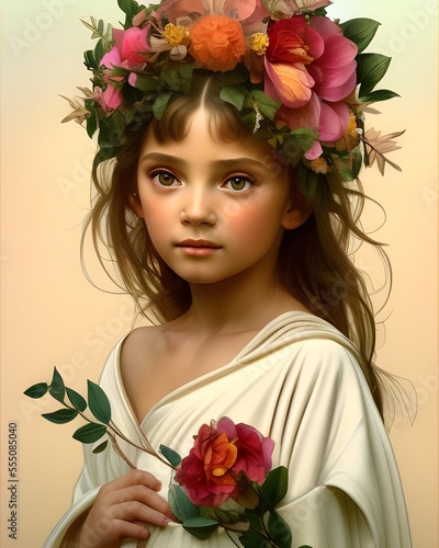 Portrait of a Little Girl
