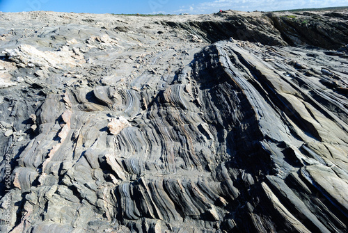 Formazioni rocciose sulla costa di Punta Scoglietti