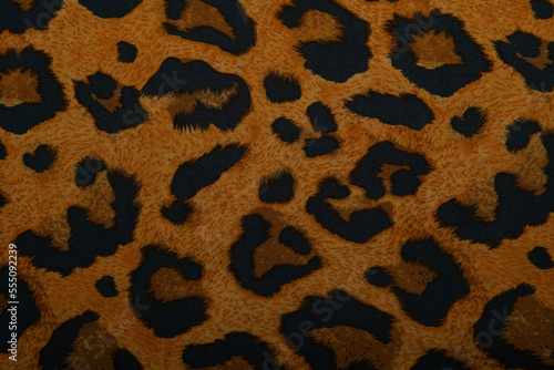 image of leopard textile background