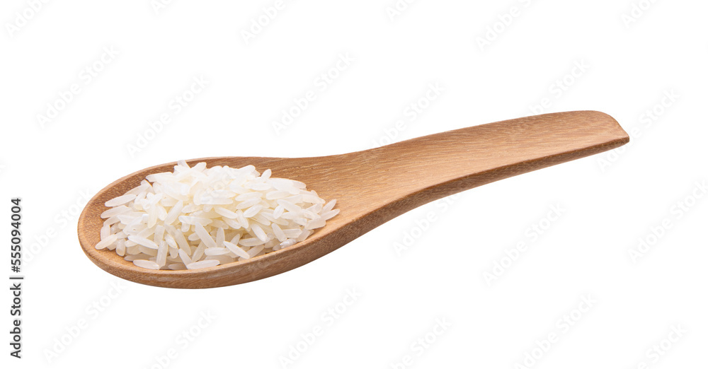 rice seeds in wood spoon isolated on transparent png rice seeds in wood spoon isolated on transparent png