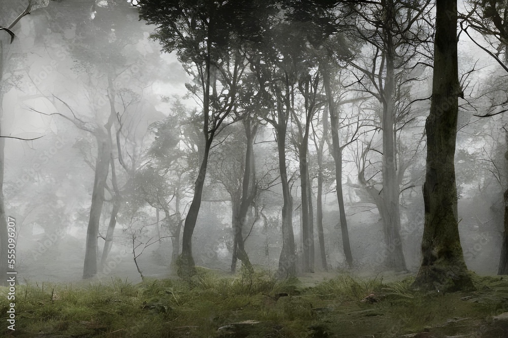fog in the woods fog in the woods
