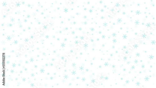 雪が舞い落ちる背景素材，水色，白背景

