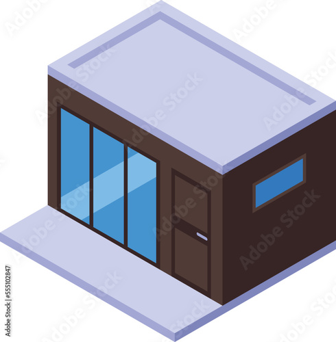 Welcome glamping icon isometric vector. Nature tent. Modern weekend
