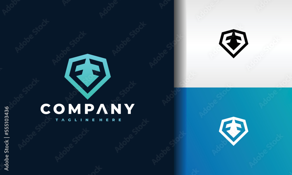 diamond letter F logo diamond letter F logo