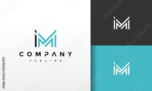 monogram letter IM logo