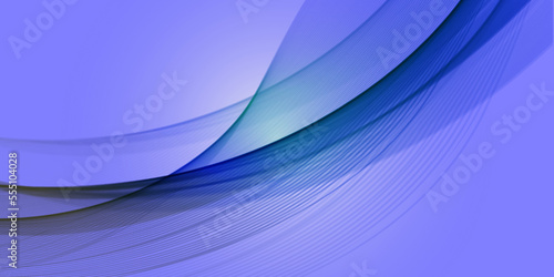 Vector abstract wave colorful wave landing page flat background vector design © designhill