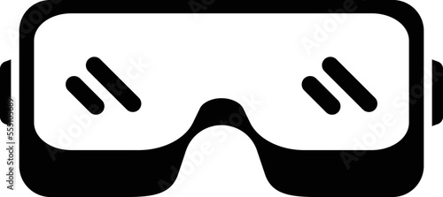 safety goggles Vector Icon
