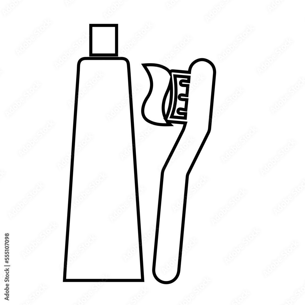 Brush, mouth, oral icon Brush, mouth, oral icon