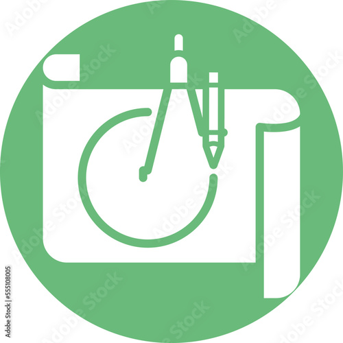 Construction map Vector Icon
