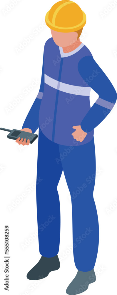 Gold miner icon isometric vector. Stone industry. Work cave Gold miner icon isometric vector. Stone industry. Work cave