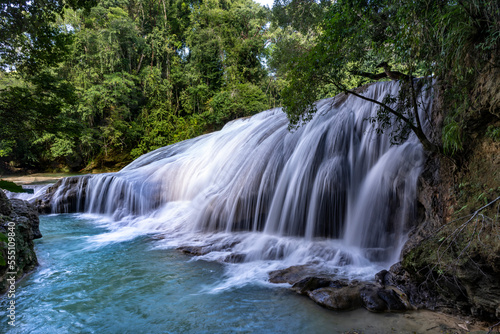 Roberto Barrios waterfalls.  Yucatan. Mexico  chiapas  Palenque