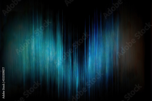beautiful modern blue and black stripes and geometric shapes as futuristic abstract background, made with generative ai