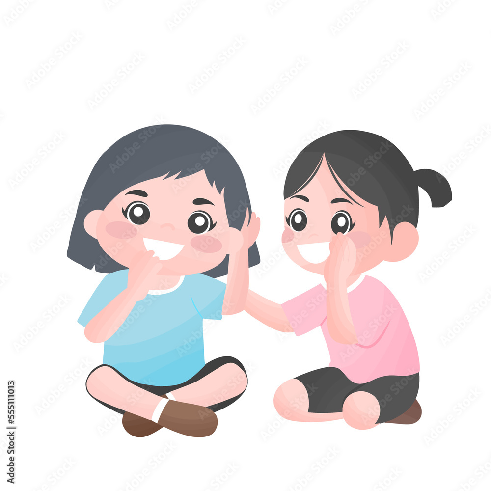 Caucasian woman whispering secret to a friend, girl gossiping about another Caucasian woman whispering secret to a friend, girl gossiping about another