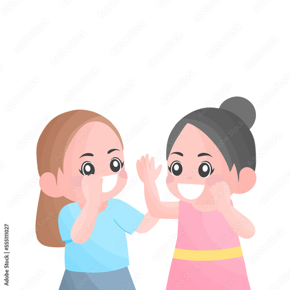 Caucasian woman whispering secret to a friend, girl gossiping about another Caucasian woman whispering secret to a friend, girl gossiping about another