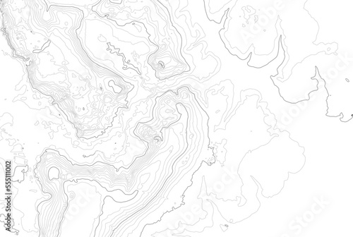 Topographic map contour background. Topo map with elevation. Contour map vector. Geographic World Topography map grid abstract vector illustration .