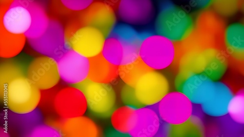 colorful circles texture, generative ai