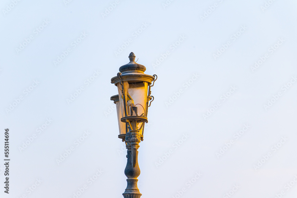 vintage street lamp