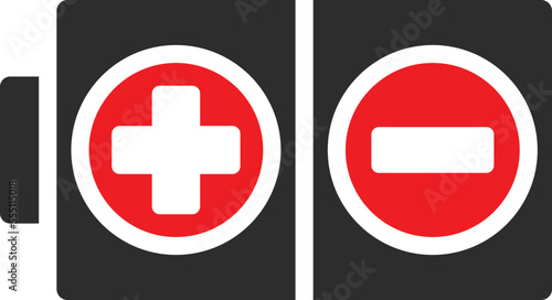 Power battery Vector Icon
