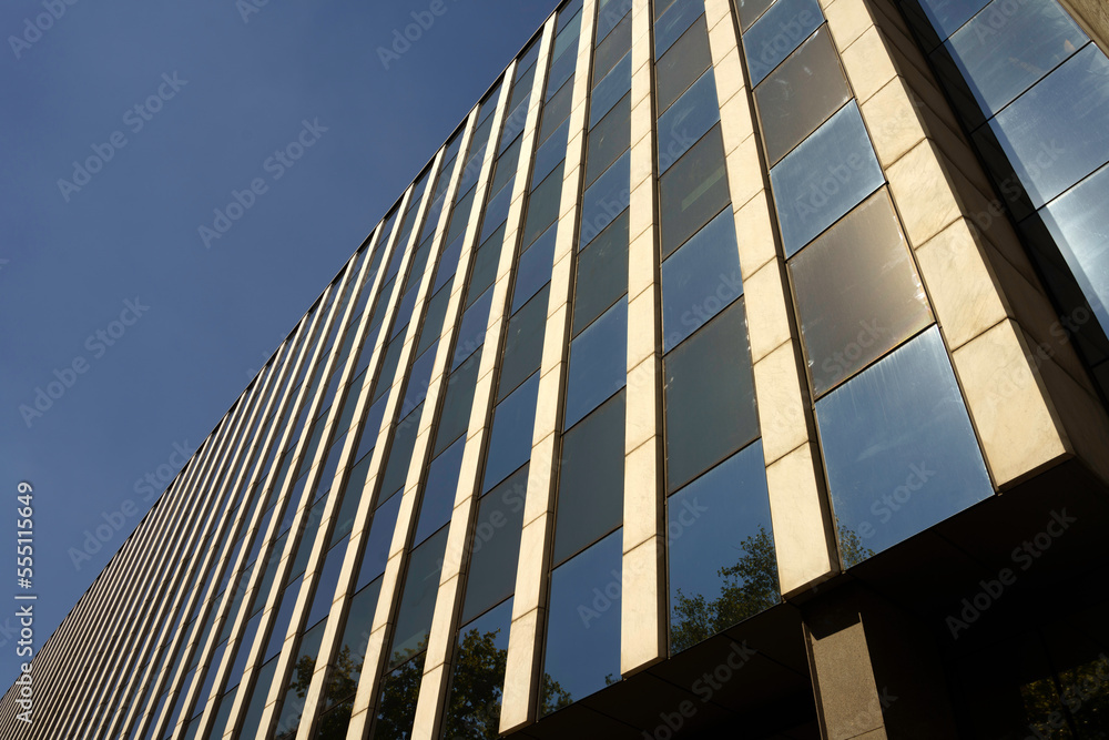 Modern building along viale Certosa in Milan, Italy Modern building along viale Certosa in Milan, Italy