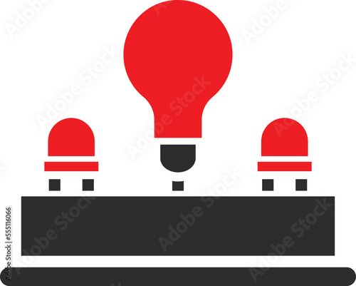 Electricity power Vector Icon
