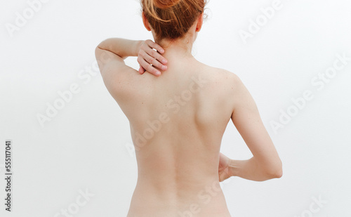 Canvastavla Women's nude back