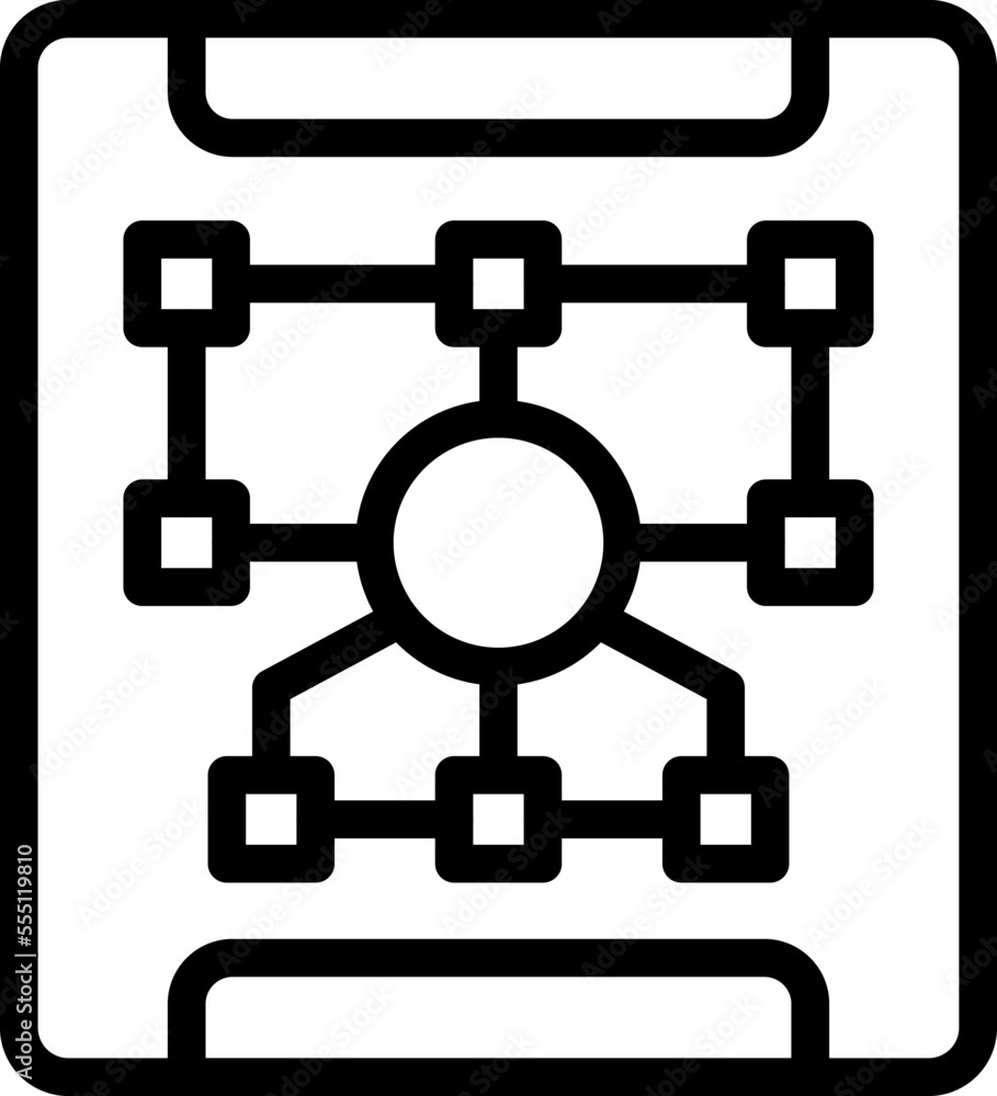 Soccer tactical team icon outline vector. Match training. Sport camp