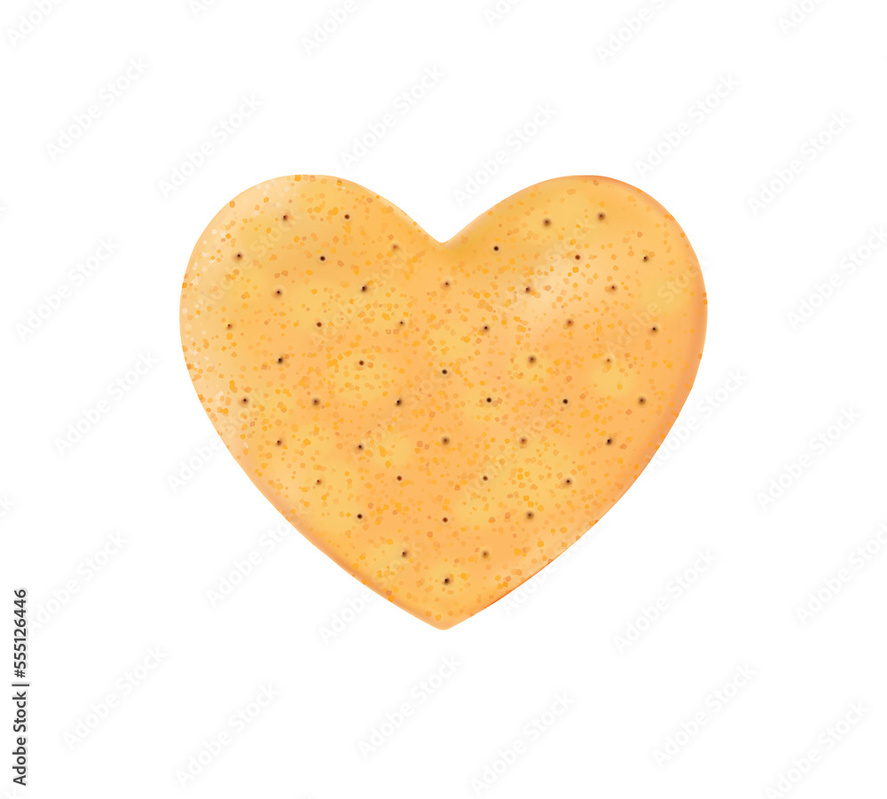 Heart realistic, crackers. Chips hearts shape isolated for love or Valentines day. Design biscuit for breakfast and tasty snack, holiday food. png Heart realistic, crackers. Chips hearts shape isolated for love or Valentines day. Design biscuit for breakfast and tasty snack, holiday food. png