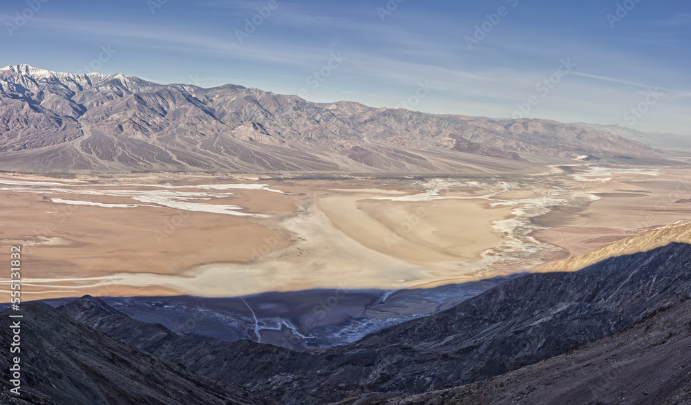 Fototapeta premium Panorama of Death Valley National Park from Dante's View